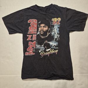 Black Graphic T-Shirt‎